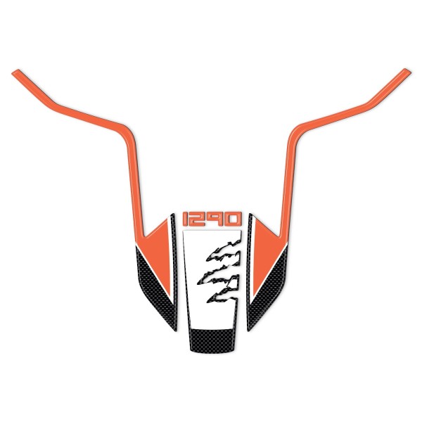 Front mudguard protection 3D stickers compatible for KTM 1290 ADVENTURE MOTORCYCLE