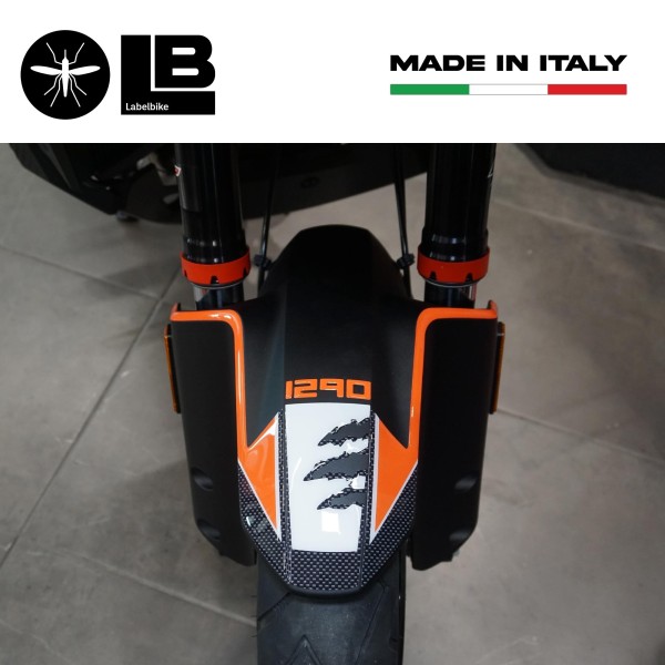 Front mudguard protection 3D stickers compatible for KTM 1290 ADVENTURE MOTORCYCLE