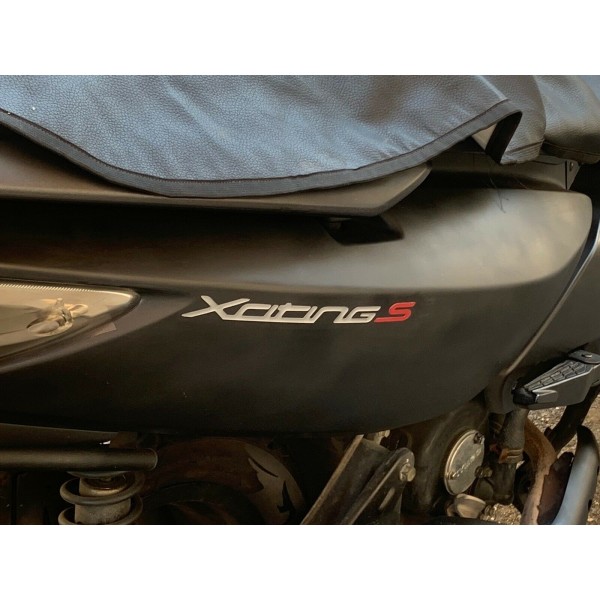 2 XCITING S 3D SCRIPTURES ADHESIVES kompatibel für KYMCO 400i Motorroller 2018 - 2023