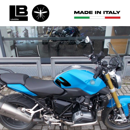 2 SIDE PROTECTIONS Pegatinas de depósito 3D compatibles para BMW R1200R moto 2015-19 2