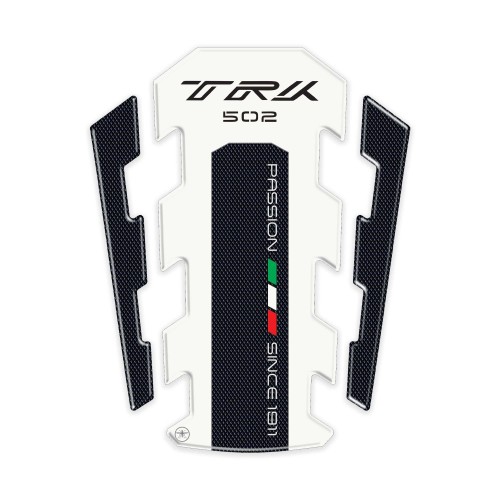                            3D RESINED REINFORCED PANEL GUARD συμβατό για μοτοσικλέτες BENELLI TRK 502 White
                          