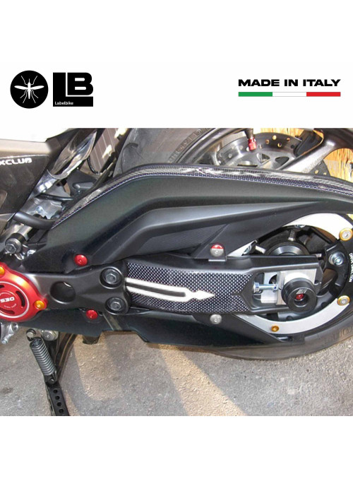 3D CARBONO ADHESIVOS TMAX 530 compatible para YAMAHA T max 2012-16 CARTUCHO DE CINTURAS 2