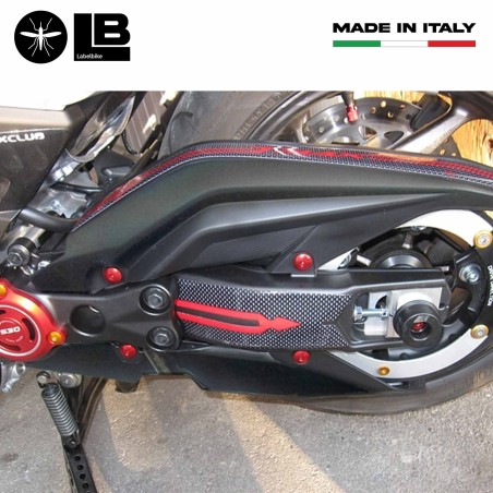 3D CARBON ADHESIVES TMAX 530 compatible for YAMAHA T max 2012-16 BELT CARTER