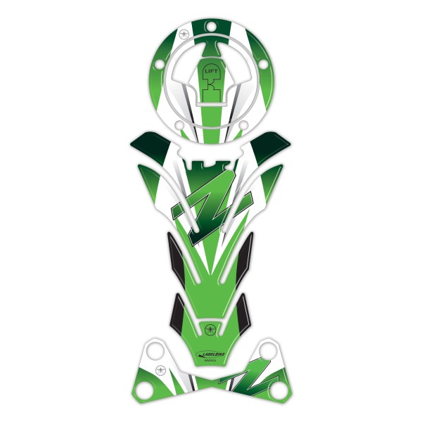 ADHESIVES 3D gel PROTECTION συμβατό για MOTORBIKE KAWASAKI Z750 Z1000 Z 750 Z 1000