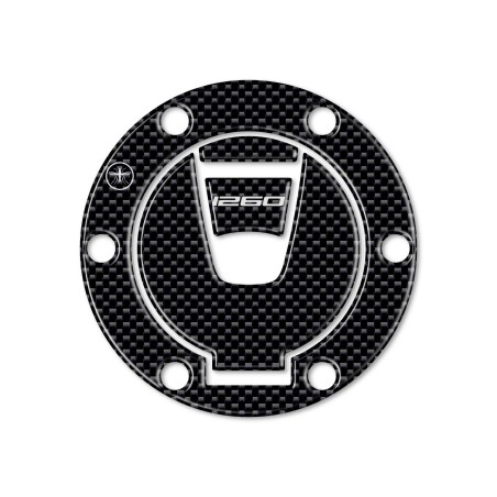 ADHESIVE 3D CARBON Καπάκι δεξαμενής KEYLESS για MOTO DUCATI MULTISTRADA 1260