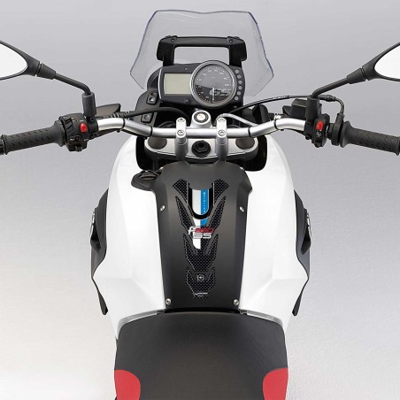 Protège réservoir 3D en carbone compatible avec les motos Bmw F650 Gs F650gs