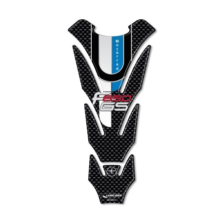 Protège réservoir 3D en carbone compatible avec les motos Bmw F650 Gs F650gs