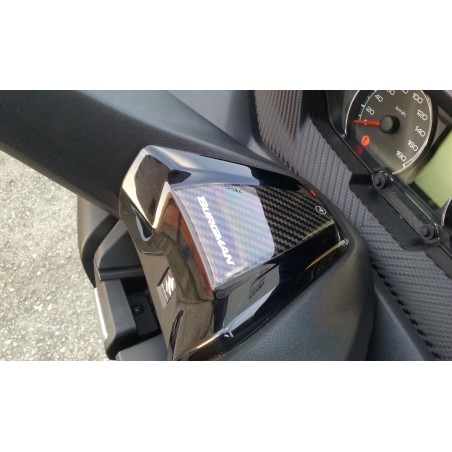 ADHESIVO/PEGAMENTO 3D manillar compatible para SCOOTER SUZUKI BURGMAN 400 2017-2023