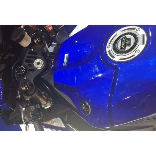 3D GEL ADHESIVO PAD PROTECCIÓN para YAMAHA YZF R1 R 1 CARBONO MOTO TANQUE