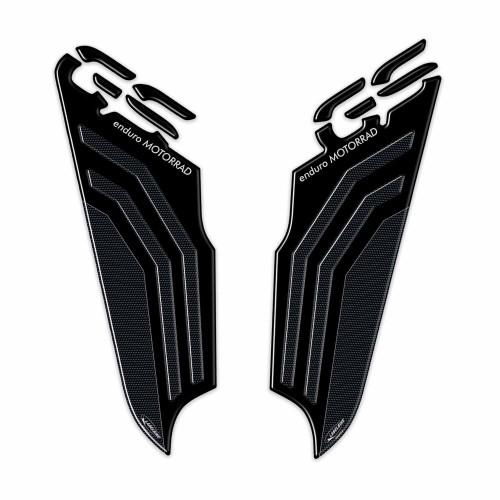 2 pegatinas de gel 3D PROTECCIONES LATERALES compatibles PARA BMW F850 GS 2018-2022 MOTO