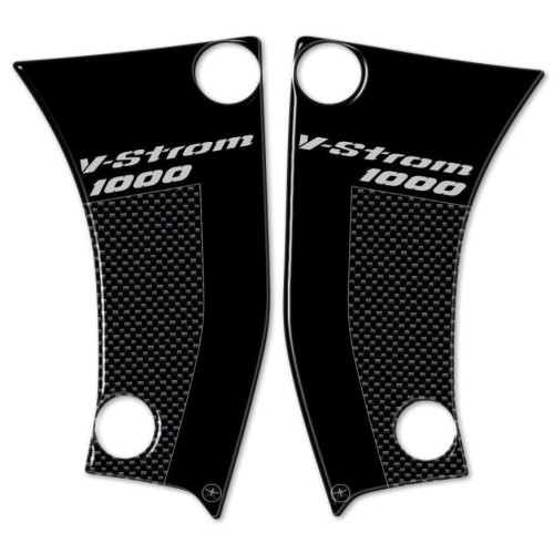 2 autocollants gel 3D compatibles avec SUZUKI V-STROM 1000 2