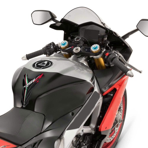 KIT ADHESIVES/STICKERS in 3D Gel RESIN kompatibel für MOTO APRILIA RSV4 carbon