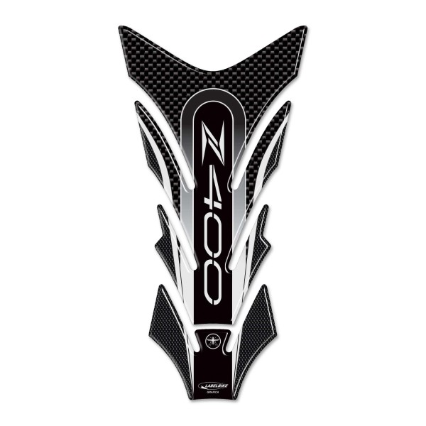 3D Gel Tank Guard compatible para Kawasaki Z400 Motorcycle