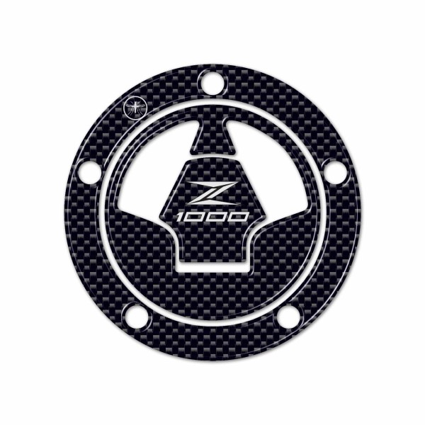 ADHESIVE 3D CARBON FILLER CAP PROTECTION kompatibel MOTORRAD KAWASAKI Z1000