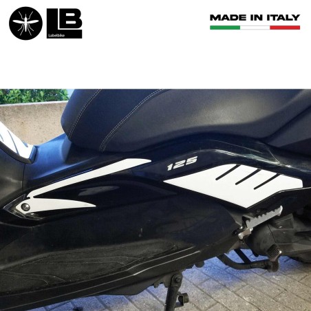 3D ADHESIVOS para Scooter X max 125 PROTECCIÓN compatible para YAMAHA Xmax 2014-2016