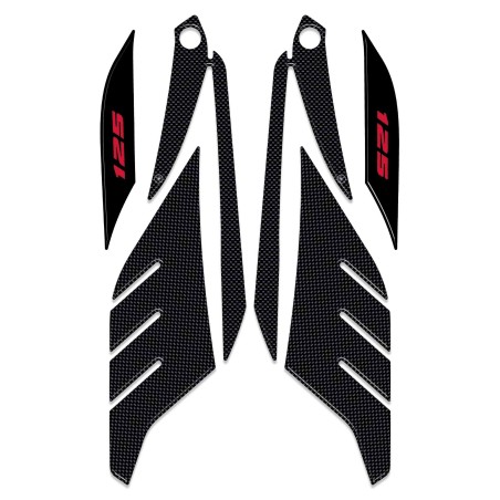 3D ADHESIVES for Scooter X max 125 PROTECTION compatible for YAMAHA Xmax 2014-2016