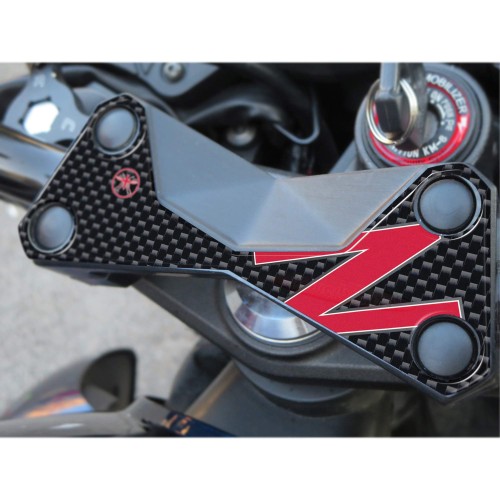                             Αυτοκόλλητη πλάκα πιρουνιού 3D συμβατή για MOTORCYCLE KAWASAKI Z750 Z1000 z RED
                          
