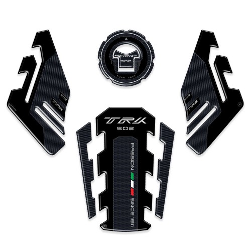 KIT GEL RESINE TANK PROTECTIONS 3D compatible avec les motos BENELLI TRK 502