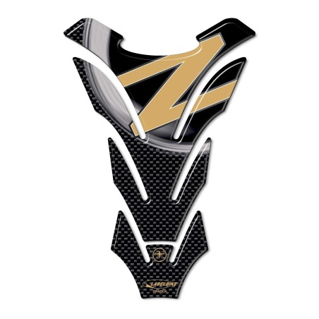 3D STICKER STICKER PARASTER συμβατό για MOTORBIKE KAWASAKI Z750 Z1000 χρυσό