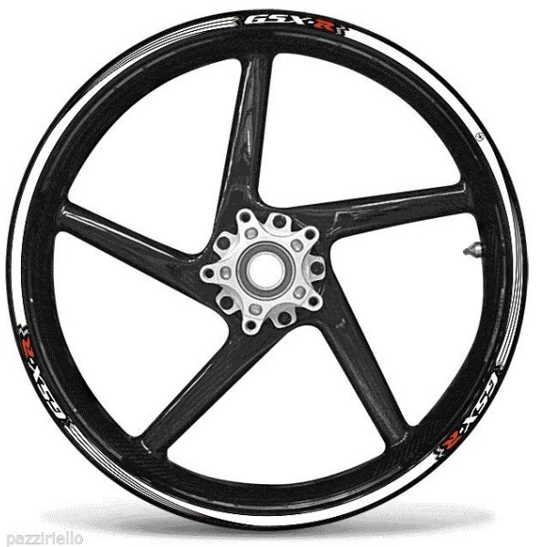 Αυτοκόλλητα αυτοκόλλητα αυτοκόλλητα RIMS STRIPES 17 συμβατά MOTORBIKE SUZUKI GSXR tuning