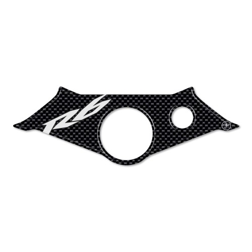 PROTECCIÓN ADHESIVA 3D COMPATIBLE PARA PLACA DE HORQUILLA para R 6 YAMAHA R6 03-04 2