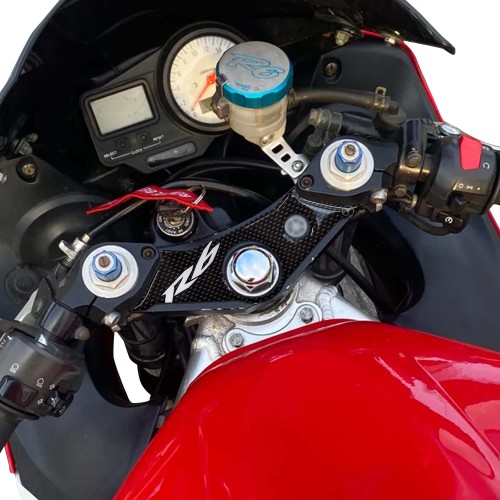 ADHESIVE 3D COMPATIBLE FORK PLATE PROTECTION für R 6 YAMAHA R6 03-04