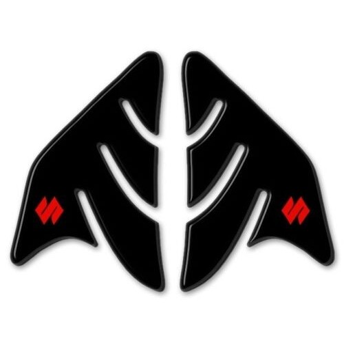                                             2 BLACK 3D RESIN SIDE PROTECTION ADHESIVES for SUZUKI MOTORCYCLE
                                          