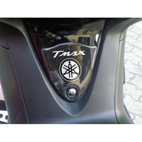 CARBON 3D RESINED ADHESIVE x PEDANA TMAX+DIAPASON MOTO YAMAHA T MAX 500 08/11