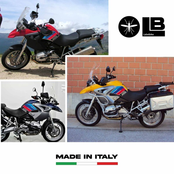 2 3D PROTECCIONES LATERALES RALLY compatible para MOTO BMW GS R1200 2004-2007