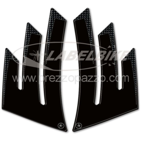 2 SIDE PANEL ADHESIVES compatible for MOTORCYCLE YAMAHA TDM 900 2