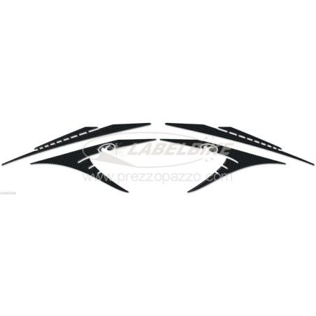 KIT BOOMERANG GEL ADHESIVES Συμβατό για Kymco XCITING 400 PROTECTIONS 2012-2017