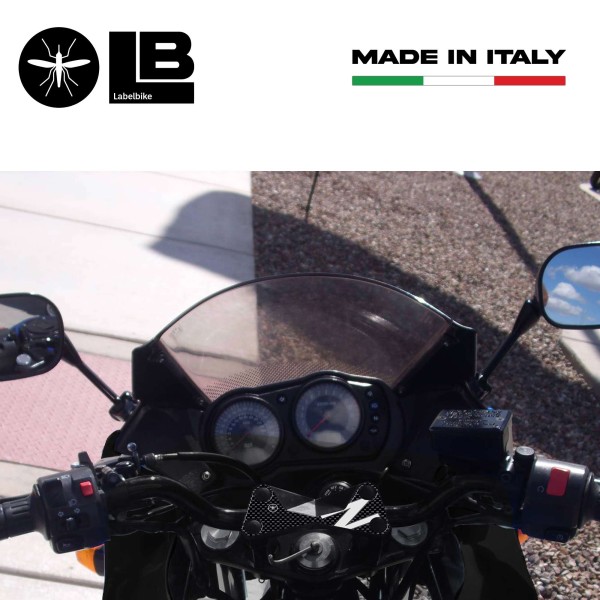Πλάκα πιρουνιού 3D PROTECTION συμβατή για μοτοσυκλέτα KAWASAKI Z750 Z1000 z Λευκό