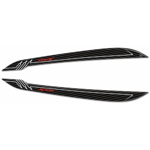 2 3D HANDLE PROTECTION ADHESIVES compatible scooters YAMAHA XMAX 400 2017-2021 2
