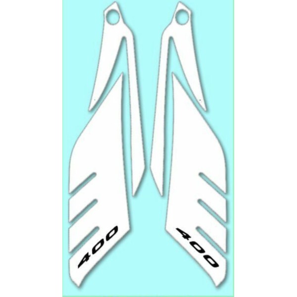 KITS ADHESIFS 3D pour Scooter Xmax 400 PROTECTION compatible pour YAMAHA 2013-2016