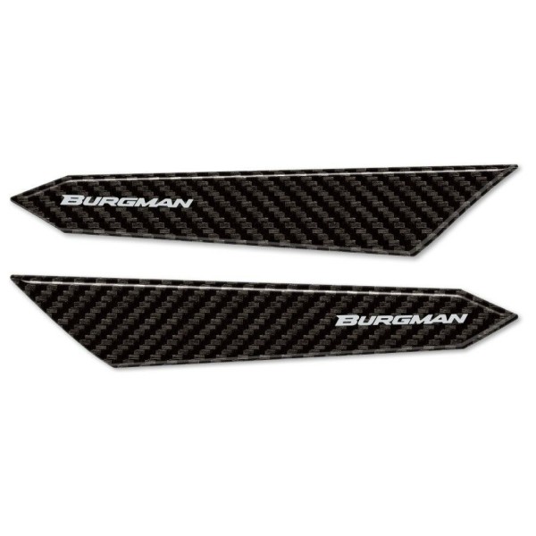 2 3D ADHESIVOS compatible scooter lados SUZUKI BURGMAN 400 2017-2023