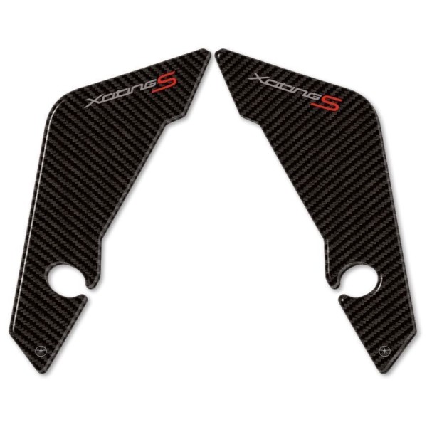 2 ADHESIVES DE PROTECTION MUDGUARD 3D compatibles pour kymco XCITING S 400 2018-2023