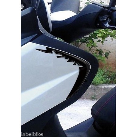 2 ADHESIVES-STICKERS 3D Autocollants de pare-chocs compatibles pour X MAX YAMAHA XMAX 2010-2013