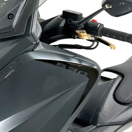 2 ADHESIVES-STICKERS 3D-GEL T MAX 2012-2016 συμβατά για YAMAHA TMAX 530