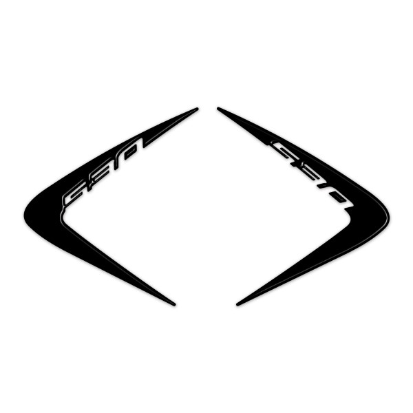 2 ADHESIVOS-STICKERS 3D GEL SEALERS T MAX 2012-2016 compatible para YAMAHA TMAX 530