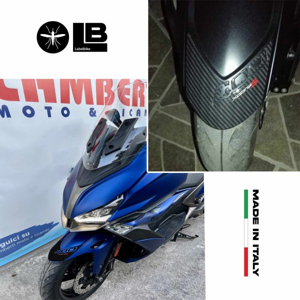 3D MUDGUARD PROTECTION ADHESIVE compatible pour KYMCO XCITING S 400 2018-2023