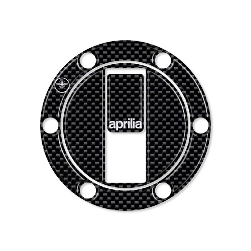 Protección adhesiva 3D para tapón de depósito compatible con motos Aprilia 2