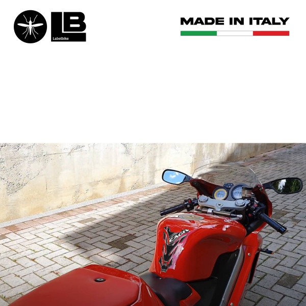 ADHESIVE RESIN 3D TANK PROTECTION tank protector compatible for CAGIVA MOTORCYCLE