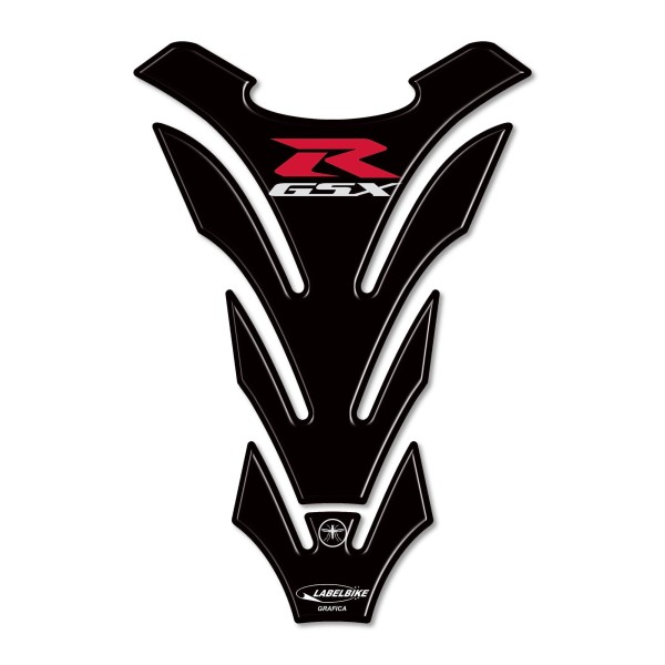 SUZUKI Protège réservoir 3D ADHESIF pour GSXR GSX-R NOIR MOTORCYCLE