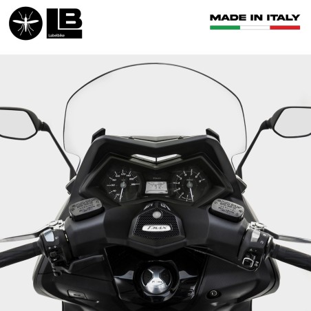 ADHESIVES GEL 3D τιμόνι ERGAL συμβατό για SCOOTER YAMAHA TMAX 530 2012-2016