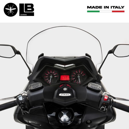 ADHESIVES GEL 3D τιμόνι ERGAL συμβατό για SCOOTER YAMAHA TMAX 530 2012-2016