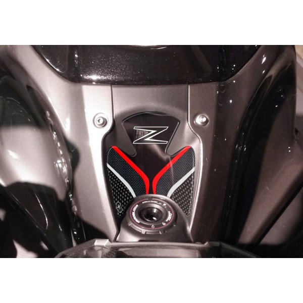 3D GEL PROTECTION περιοχή κλειδιού ανάφλεξης συμβατή για MOTO KAWASAKI Z900 κόκκινο