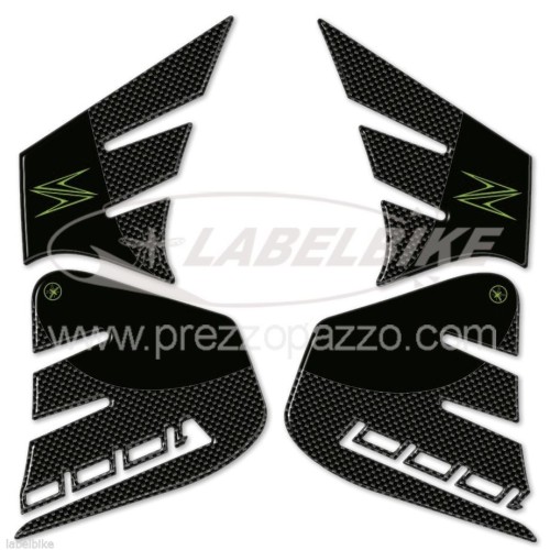 GEL-SEITENSCHUTZ-HALTERUNGEN für MOTORRAD KAWASAKI Z1000 VON 2014-2020 2