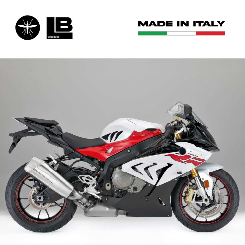 Kit SIDE PROTECTIONS Tank Stickers 3D compatible MOTO BMW S1000 RR SBK 2