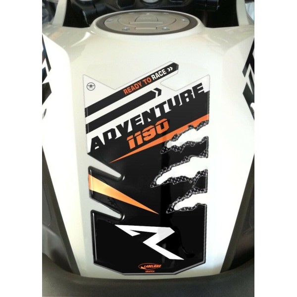 3D RESIN GEL ADHESIVE WALL PROTECTOR συμβατό για KTM 1190 ADVENTURE R MOTORCYCLE