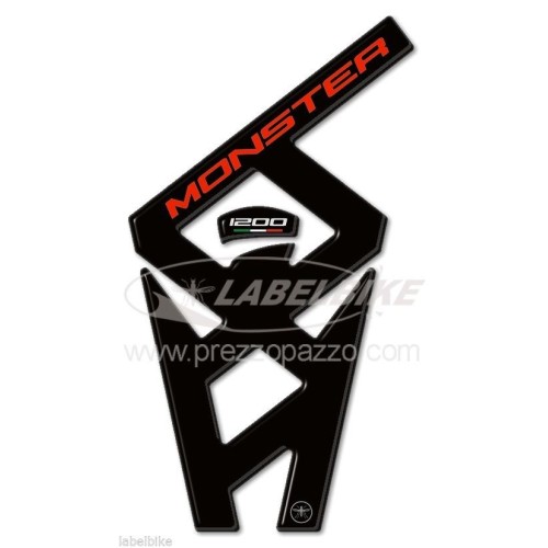 Tank protector 3D compatible for MOTO DUCATI MONSTER 1200 2
